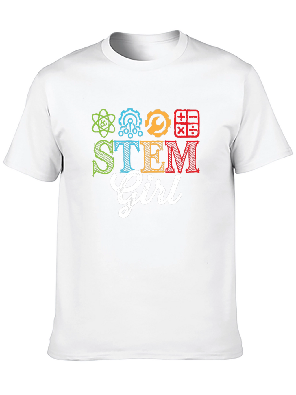 STEM Girl T-Shirt - Science Tech Engineering Math Tee