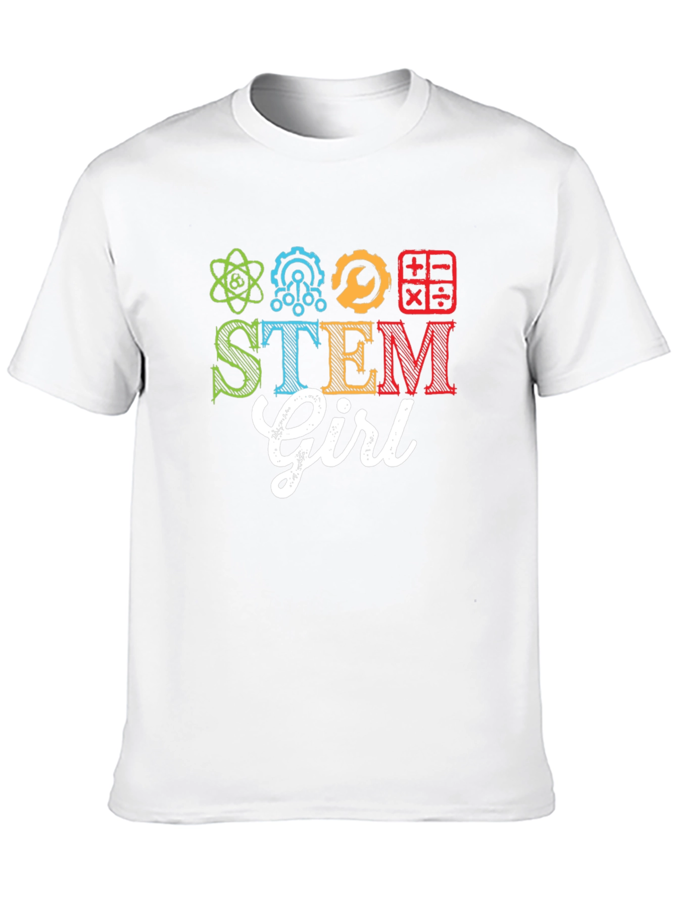STEM Girl T-Shirt - Science Tech Engineering Math Tee