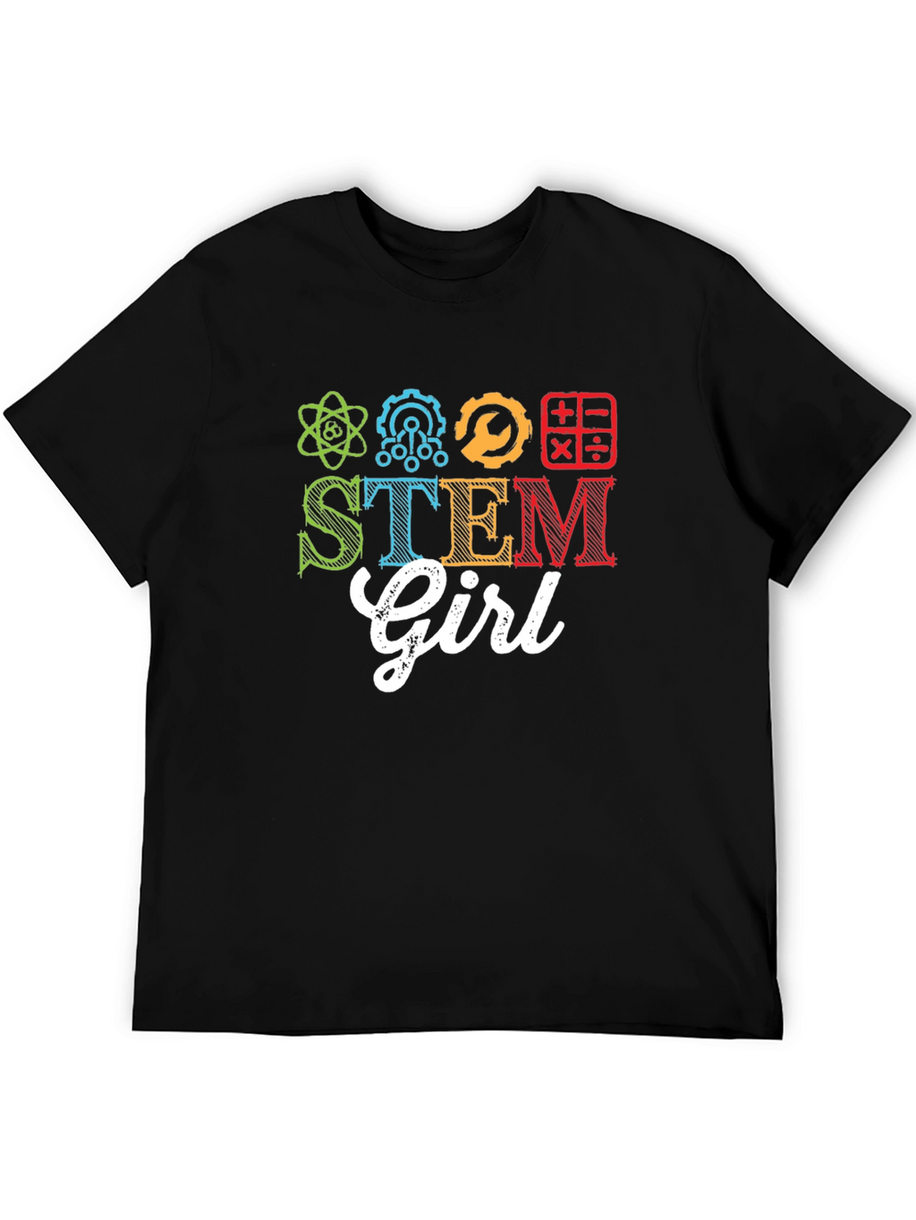 STEM Girl T-Shirt - Science Tech Engineering Math Tee