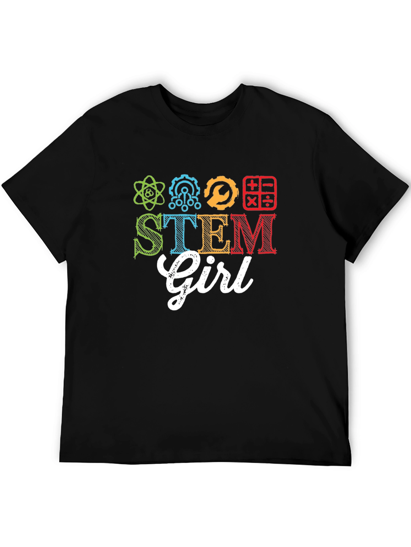 STEM Girl T-Shirt - Science Tech Engineering Math Tee