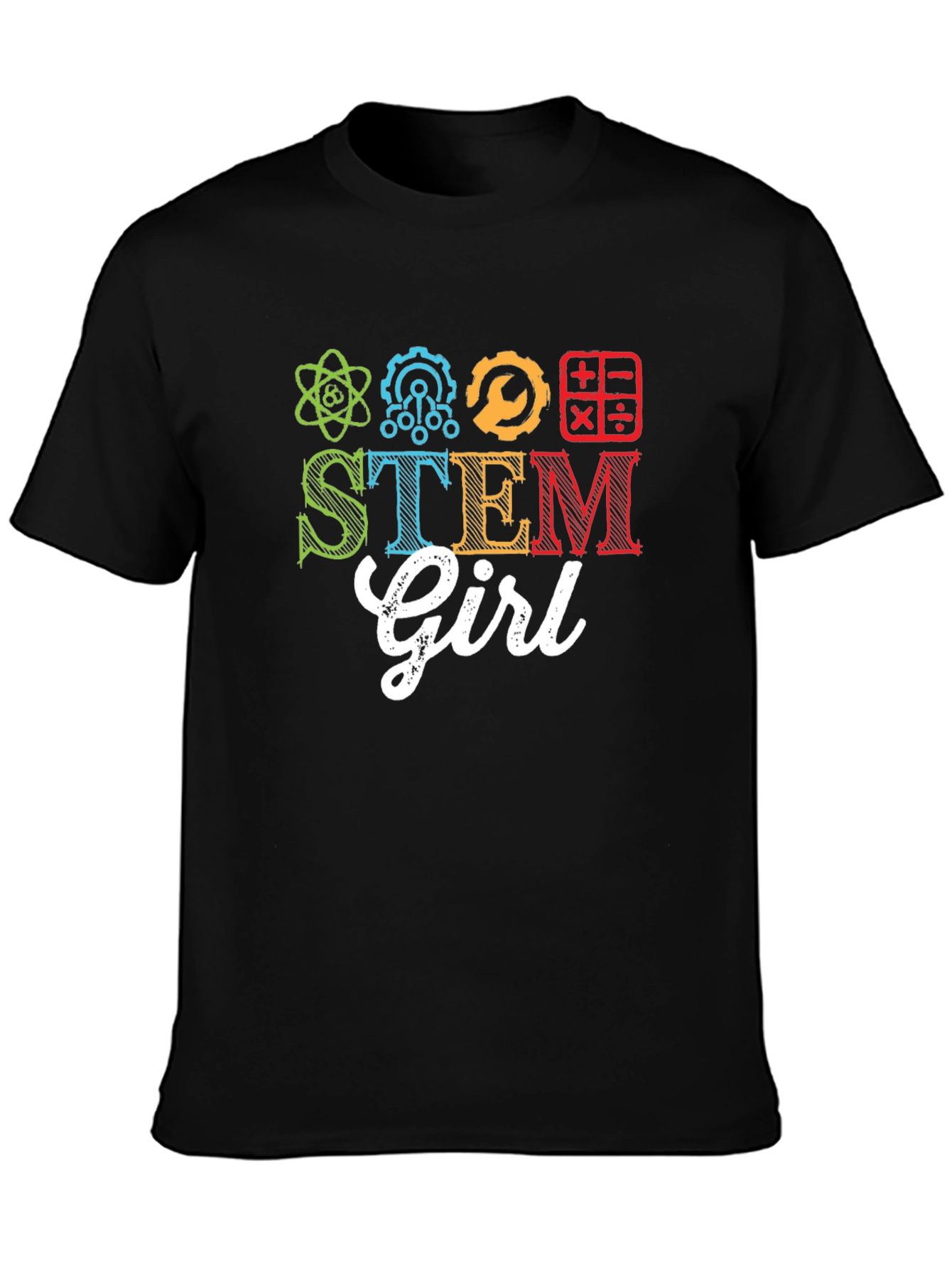 STEM Girl T-Shirt - Science Tech Engineering Math Tee