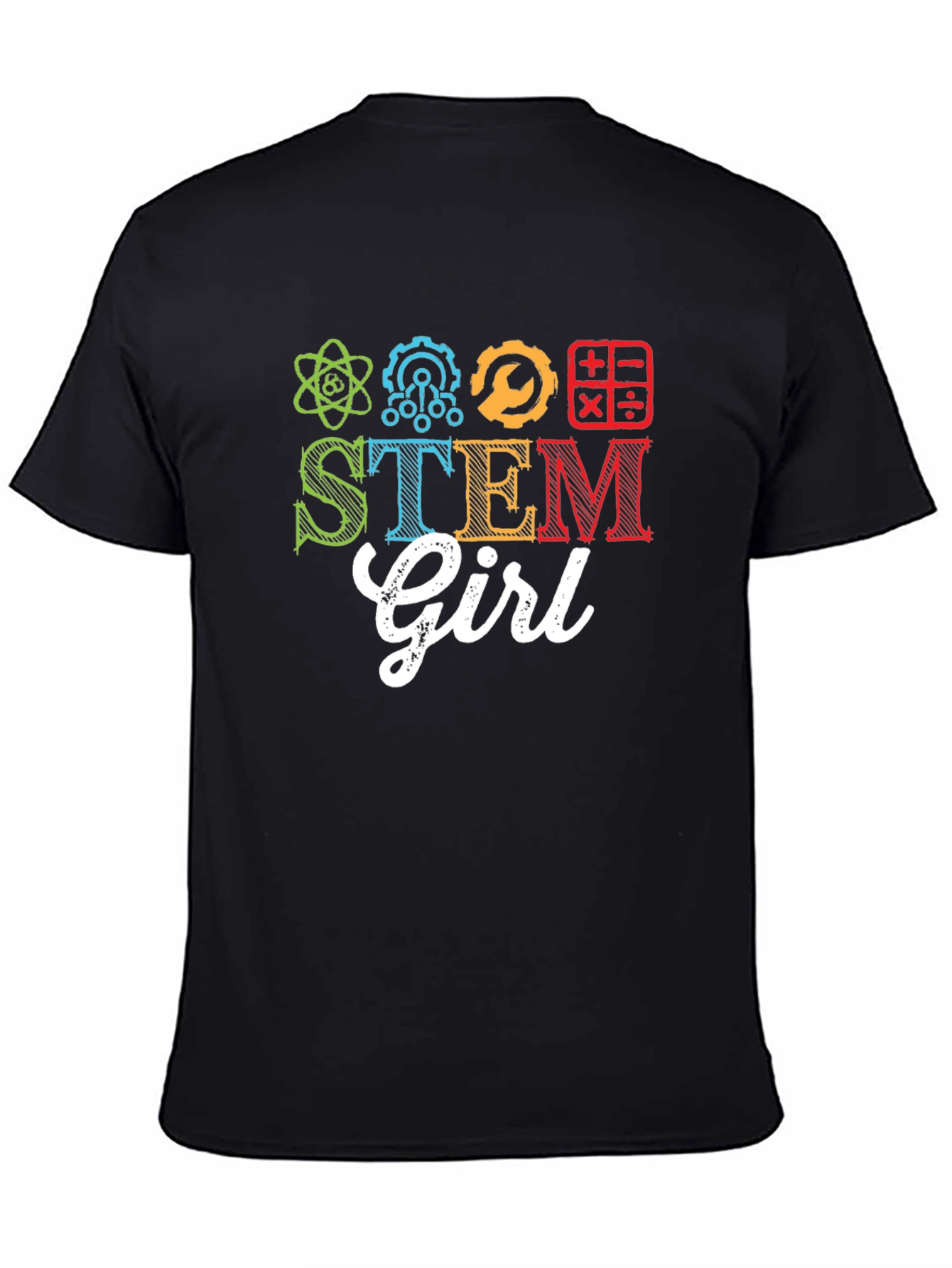 STEM Girl T-Shirt - Science Tech Engineering Math Tee