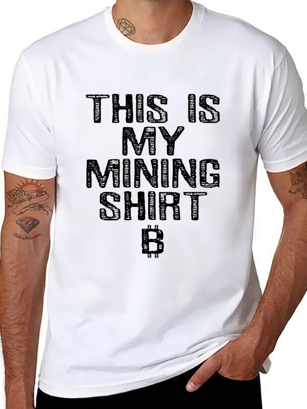 Bitcoin Mining T-Shirt - Miner Crypto Tee