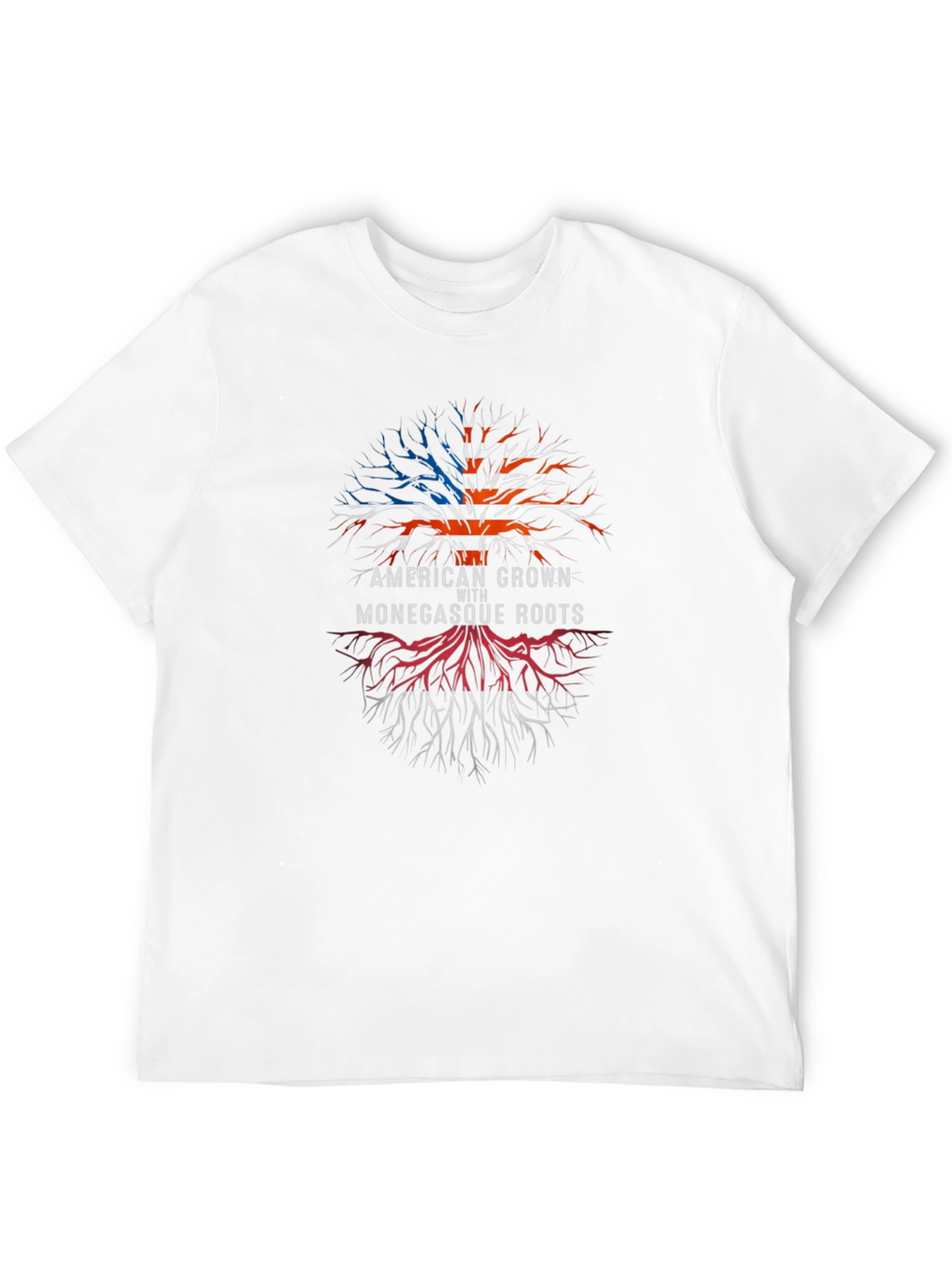 American Grown with Monegasque Roots T-Shirt