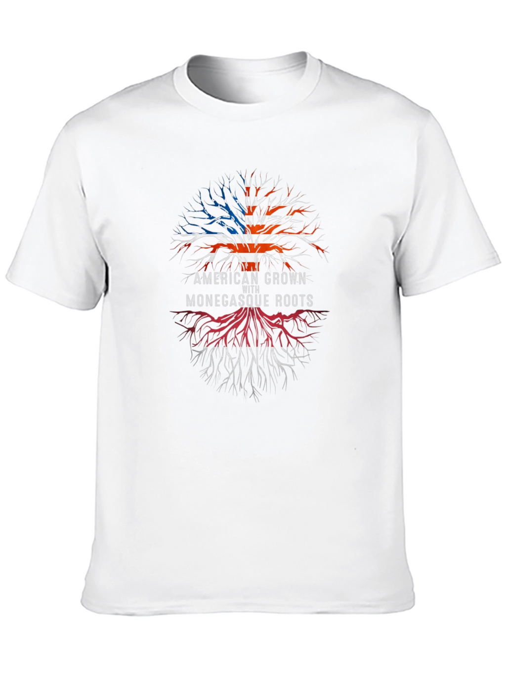 American Grown with Monegasque Roots T-Shirt