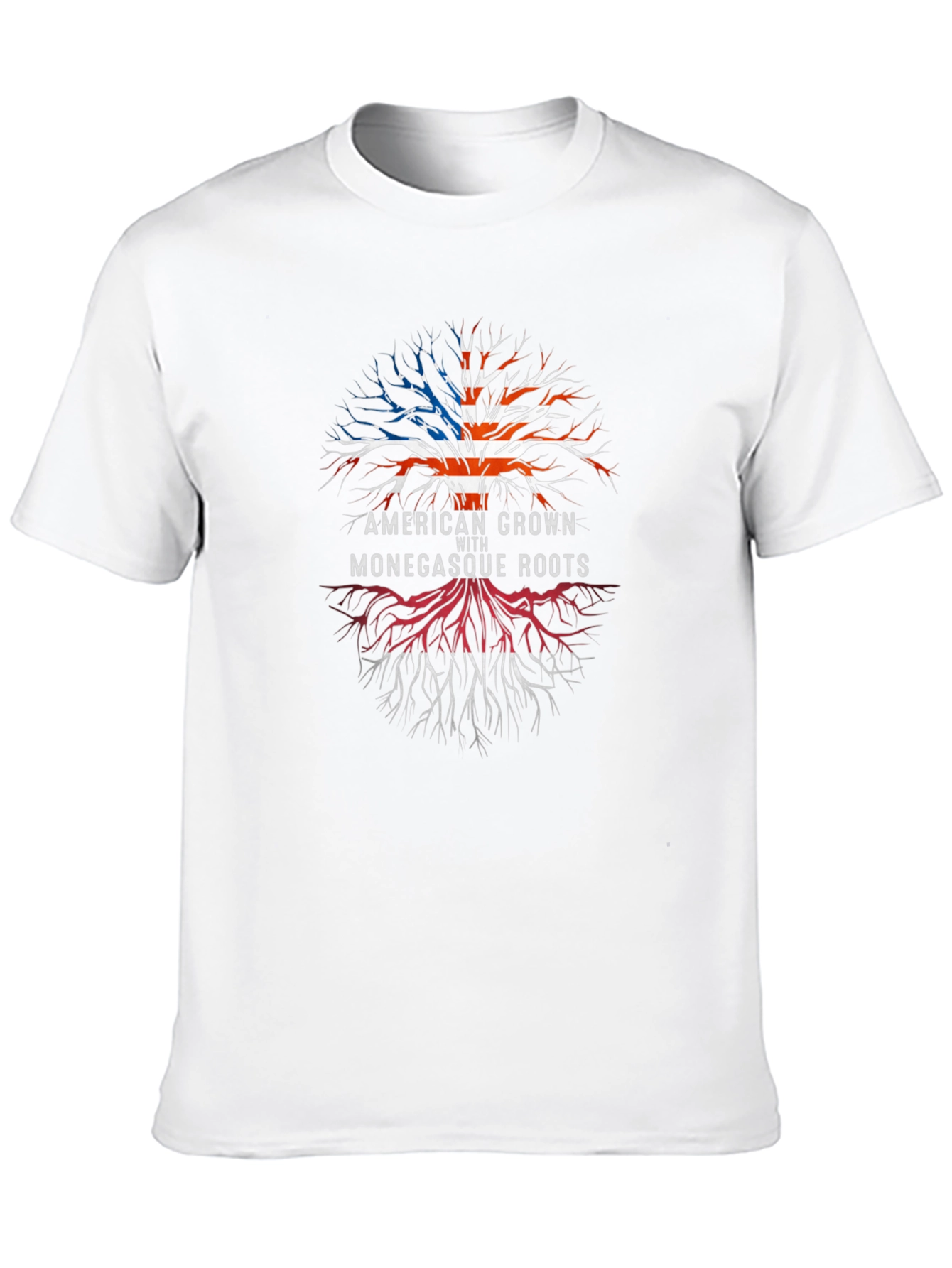 American Grown with Monegasque Roots T-Shirt