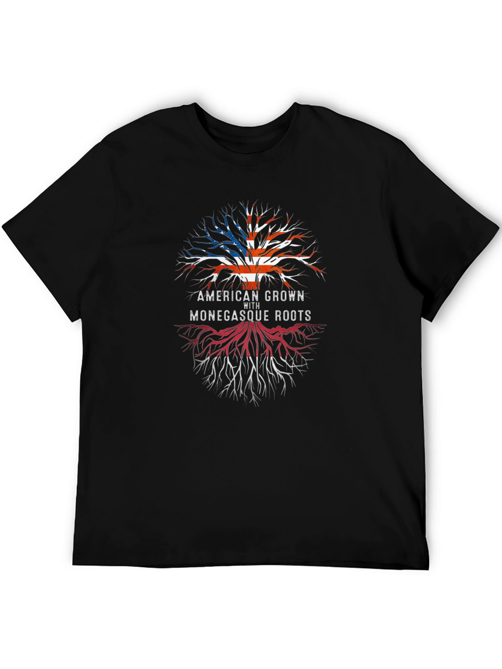 American Grown with Monegasque Roots T-Shirt