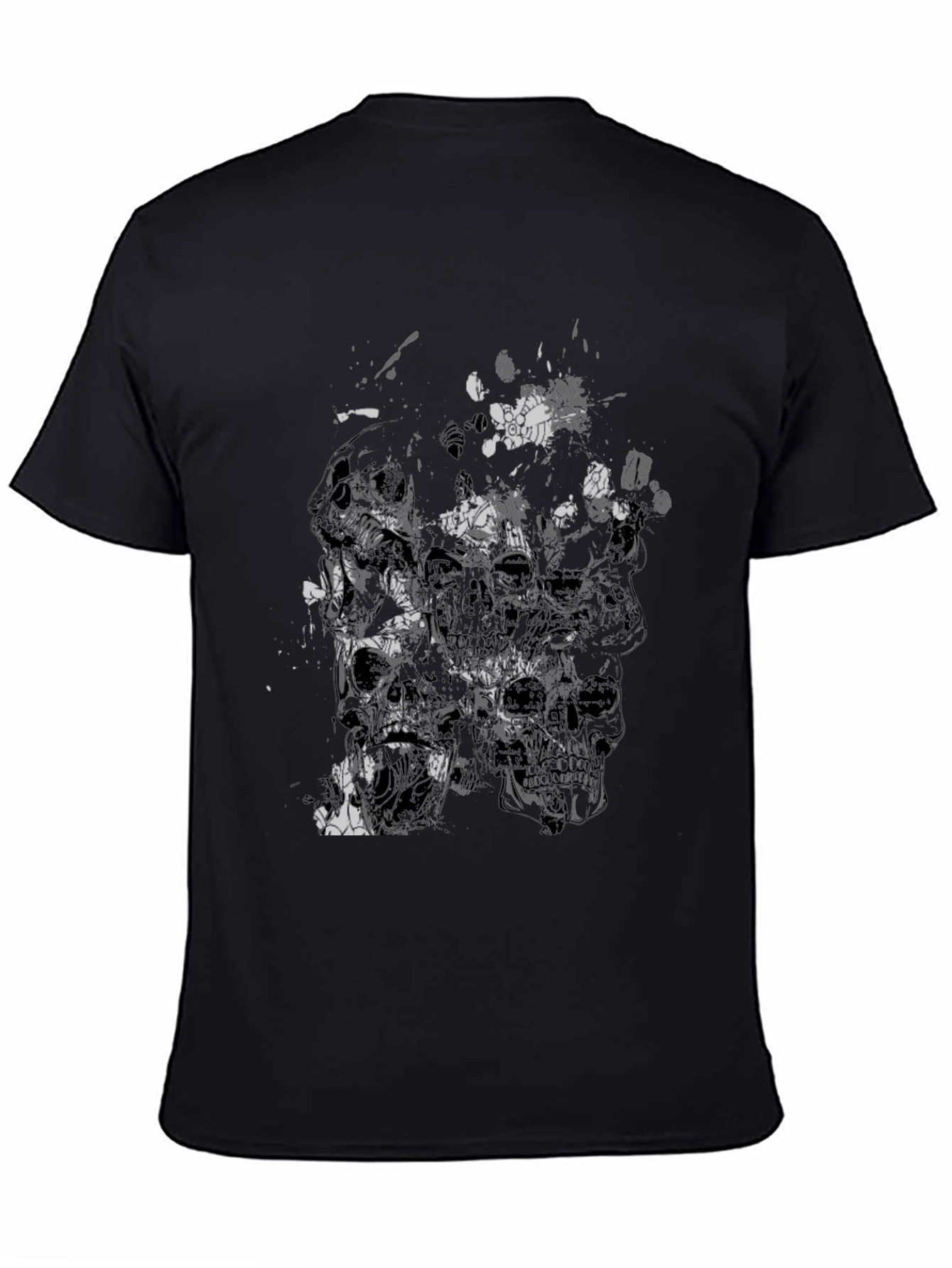 Skull Graphic Print Mens T-Shirt