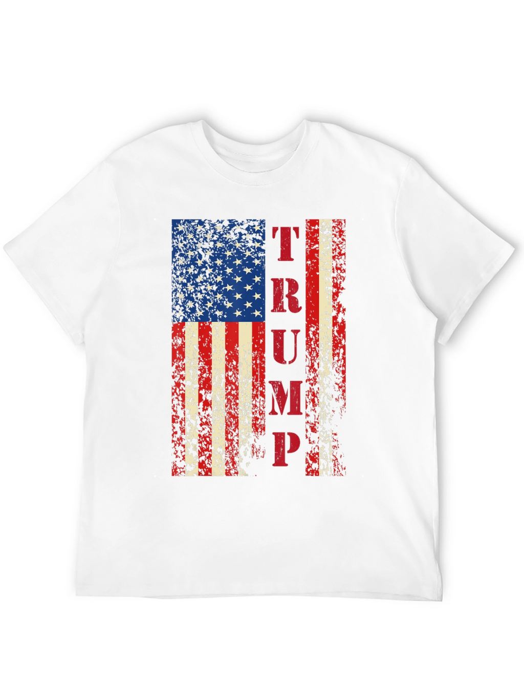 Trump Flag T-Shirt - Patriotic USA Tee