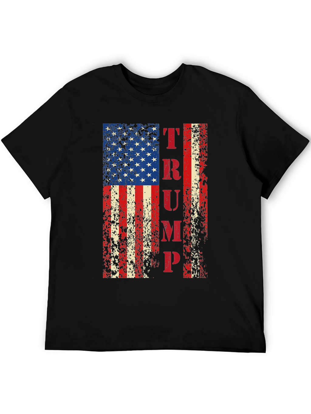 Trump Flag T-Shirt - Patriotic USA Tee