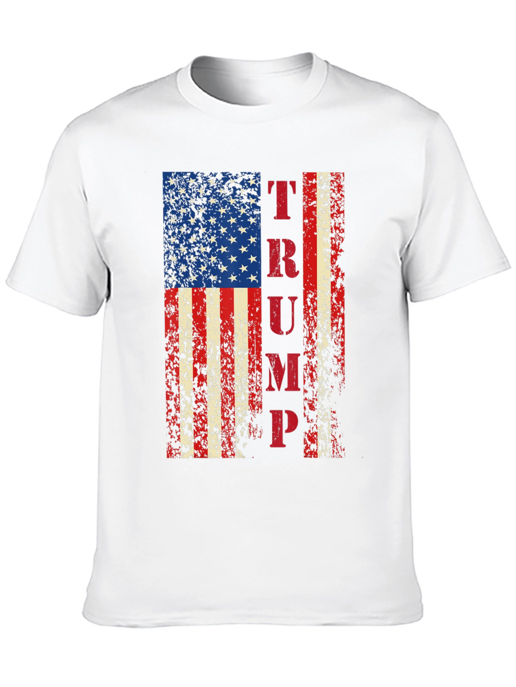 Trump Flag T-Shirt - Patriotic USA Tee
