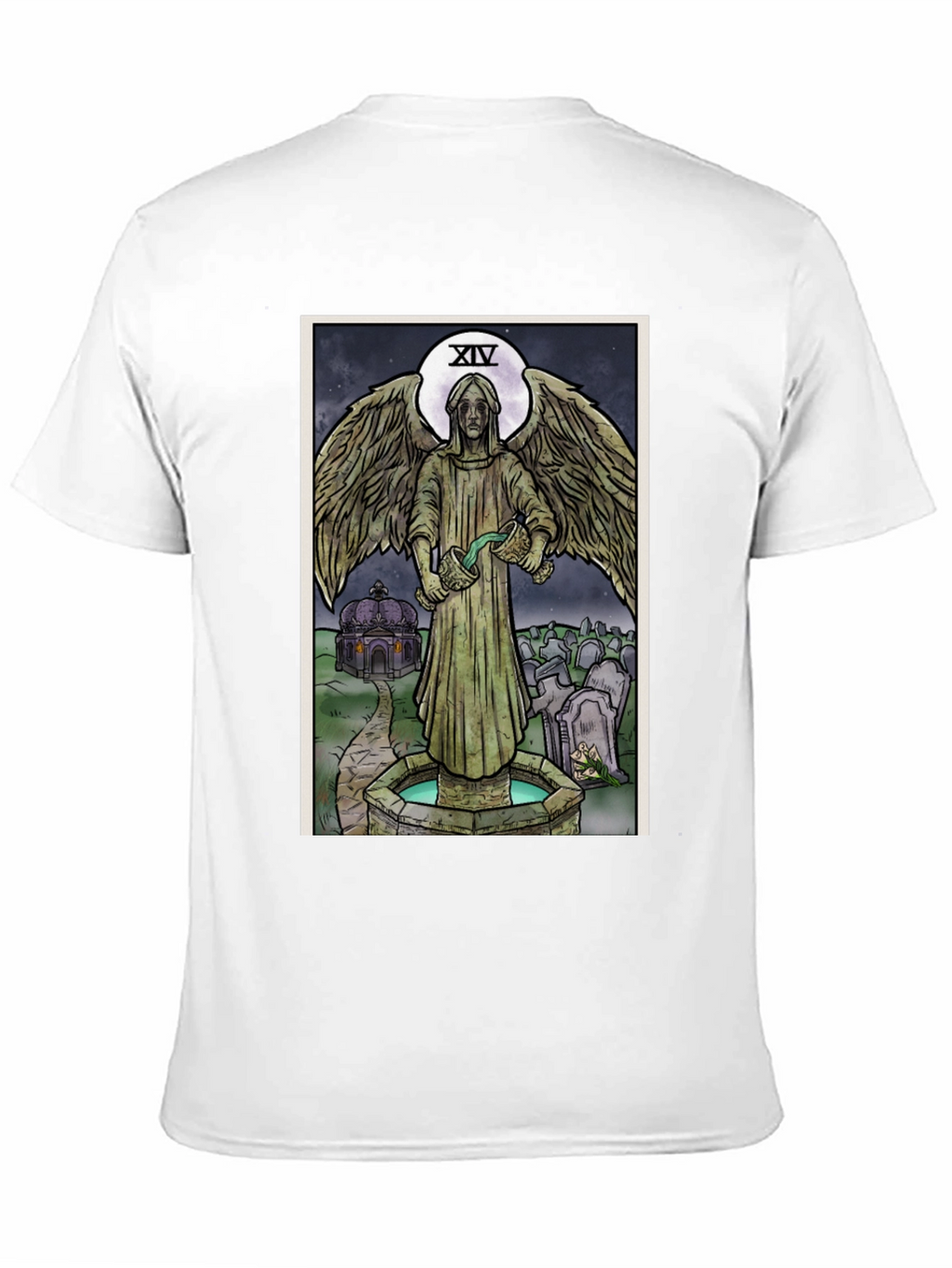 Angel Tarot Card T-Shirt - Unisex Graphic Tee