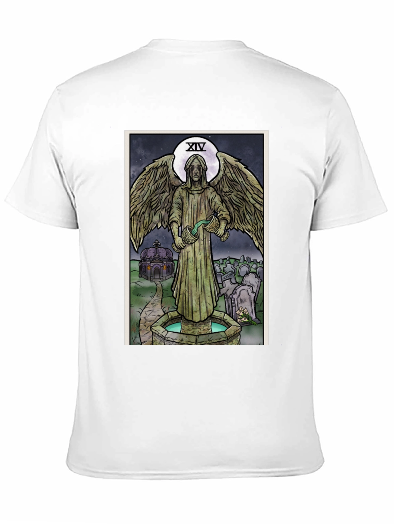 Angel Tarot Card T-Shirt - Unisex Graphic Tee