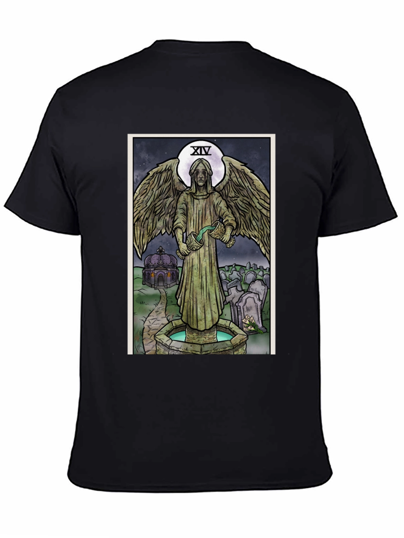 Angel Tarot Card T-Shirt - Unisex Graphic Tee