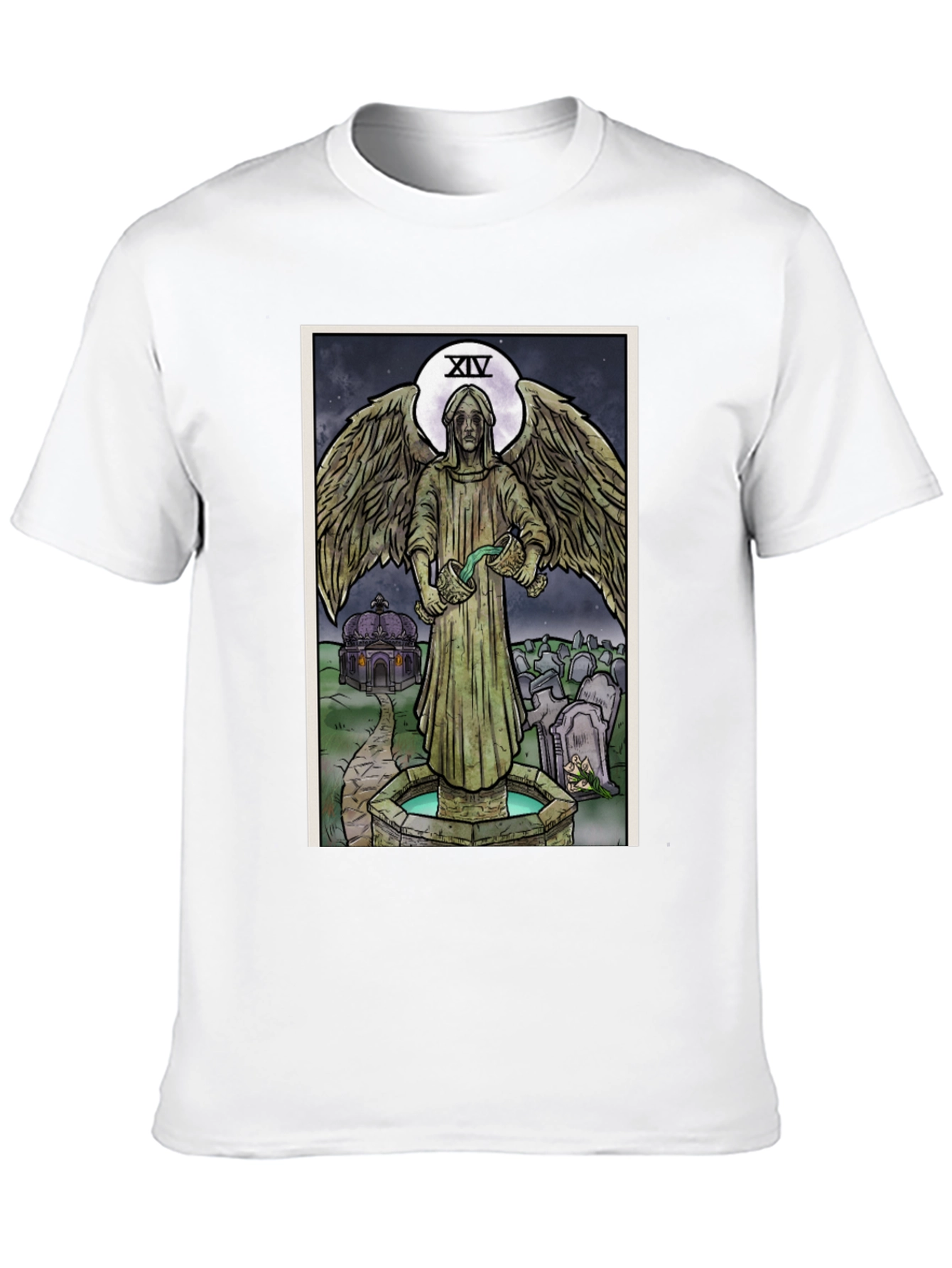 Angel Tarot Card T-Shirt - Unisex Graphic Tee