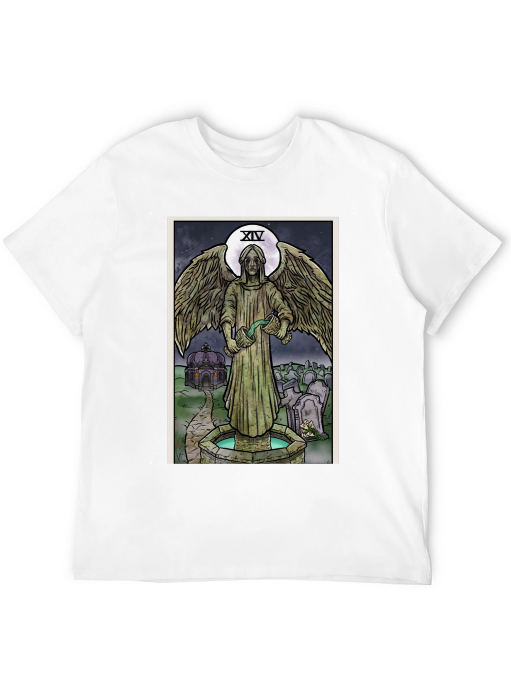 Angel Tarot Card T-Shirt - Unisex Graphic Tee
