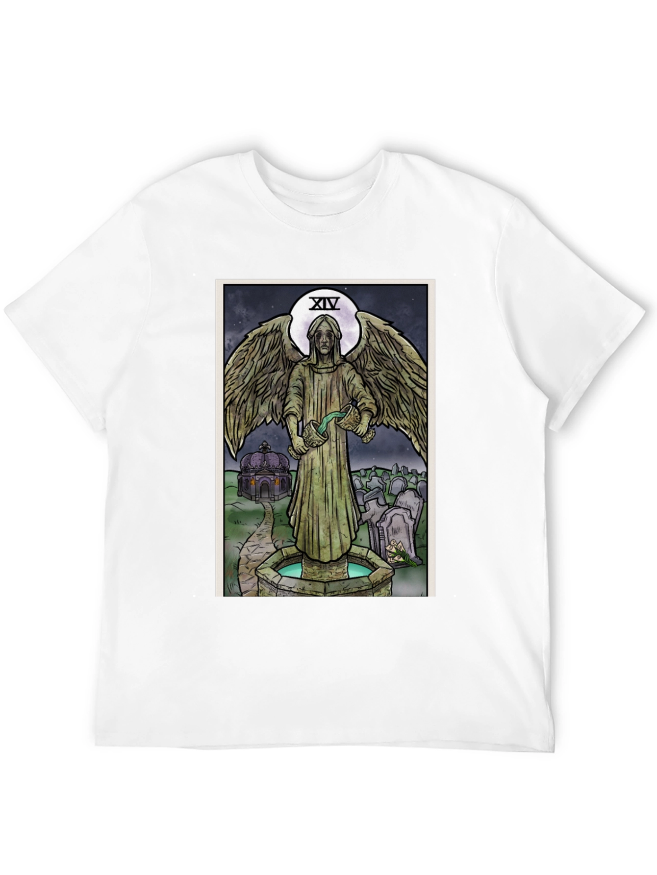 Angel Tarot Card T-Shirt - Unisex Graphic Tee