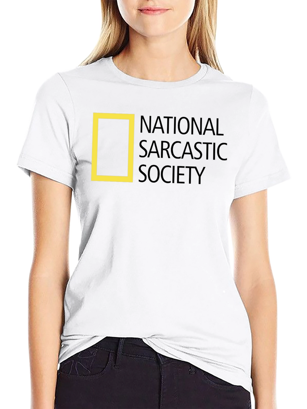 National Sarcastic Society T-Shirt - Funny & Unique!