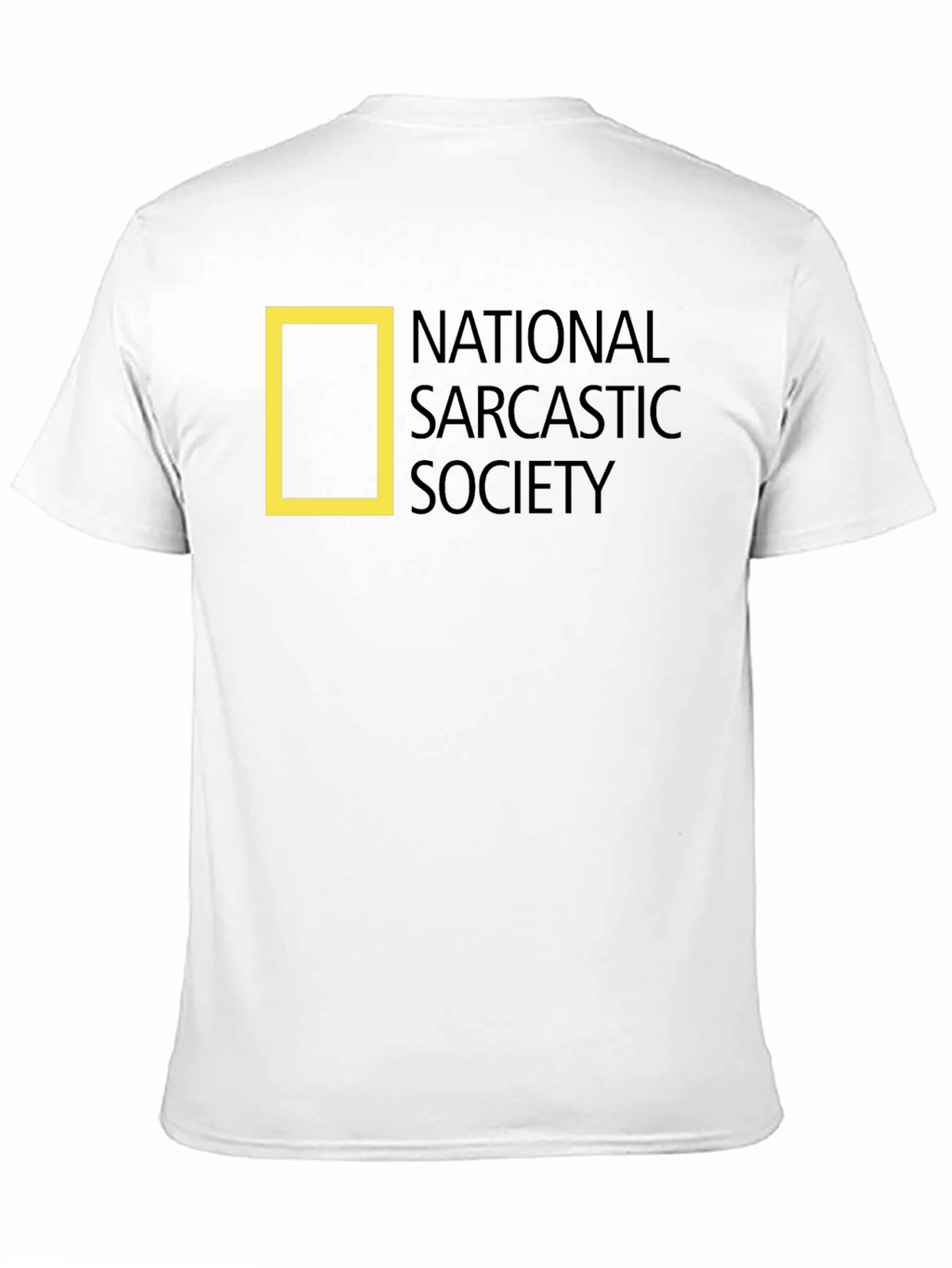 National Sarcastic Society T-Shirt - Funny & Unique!