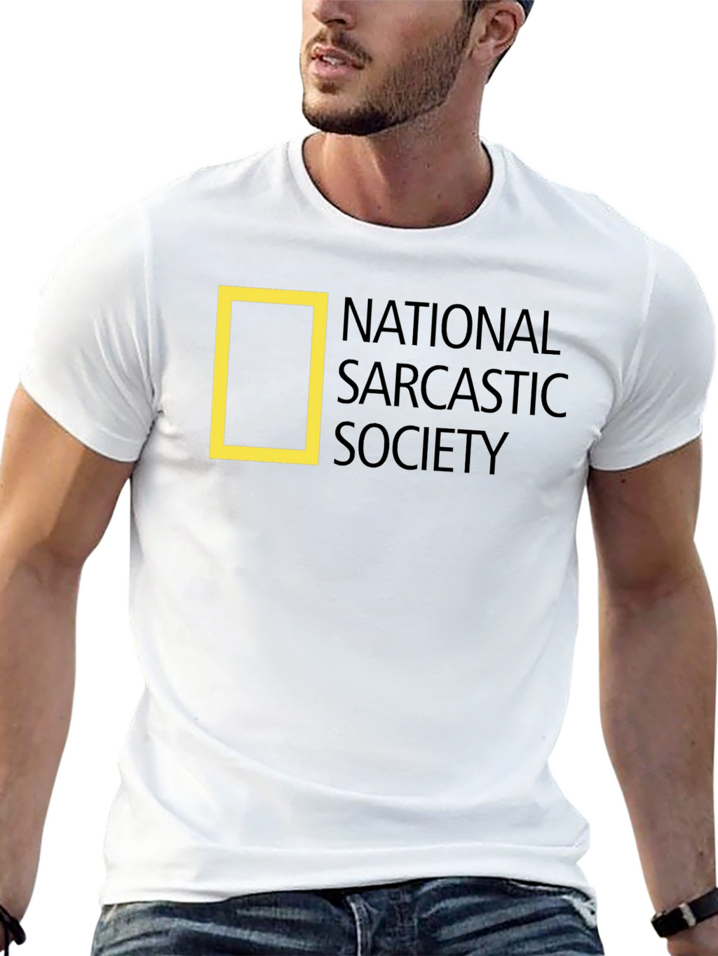 National Sarcastic Society T-Shirt - Funny & Unique!