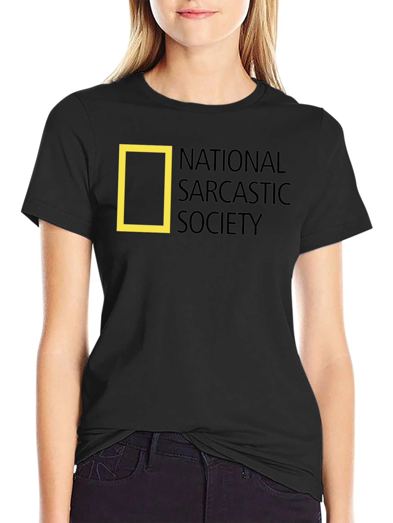National Sarcastic Society T-Shirt - Funny & Unique!