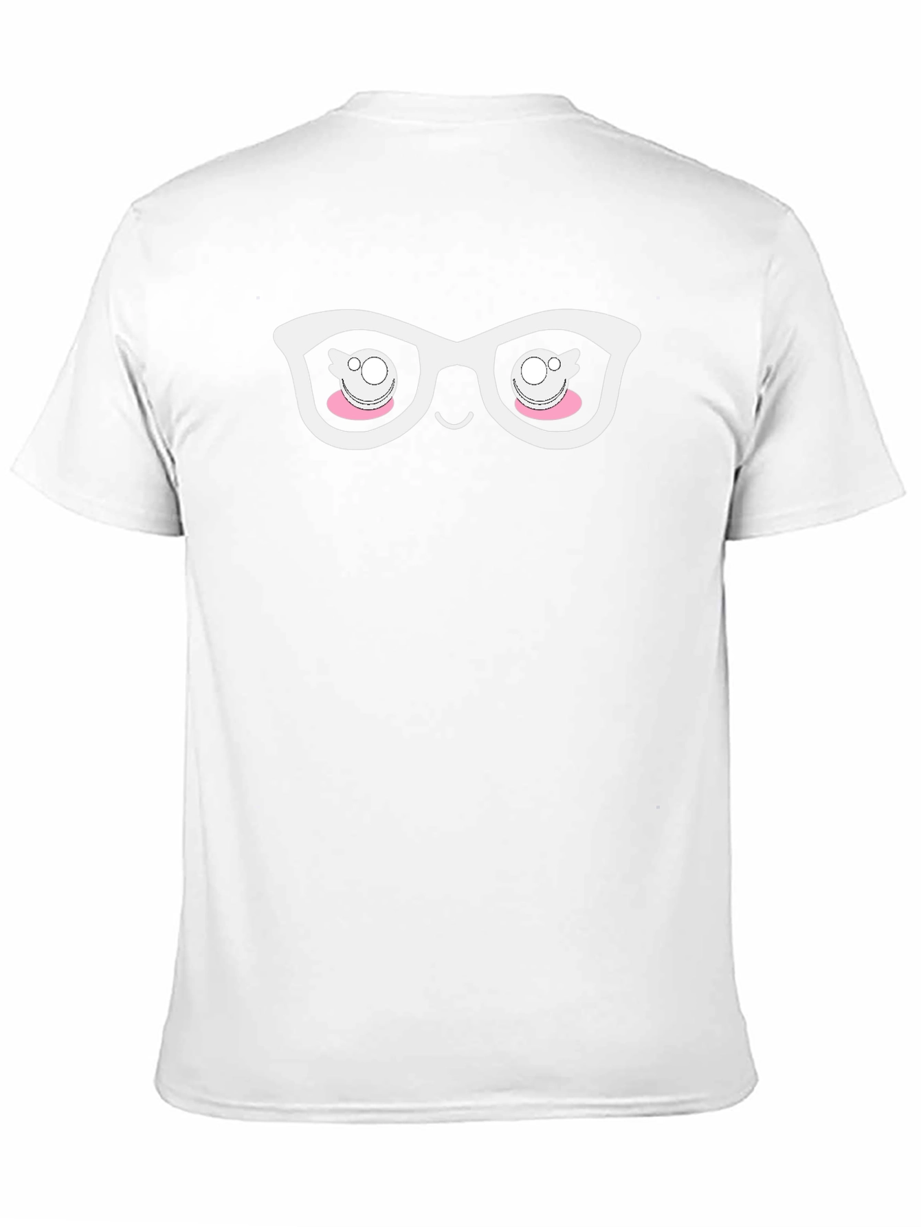 Quirky Eyeglasses Graphic Tee - Cool Fun Design