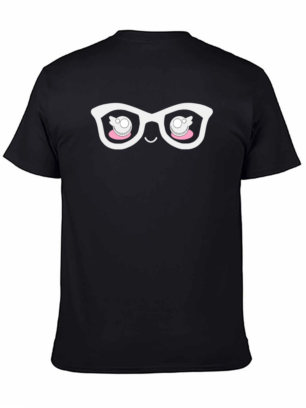 Quirky Eyeglasses Graphic Tee - Cool Fun Design