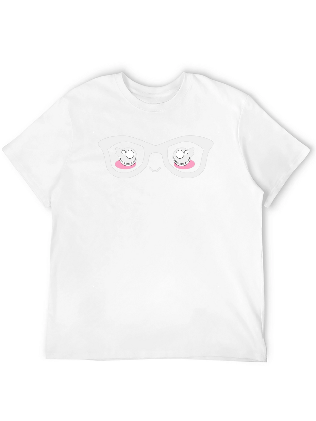 Quirky Eyeglasses Graphic Tee - Cool Fun Design