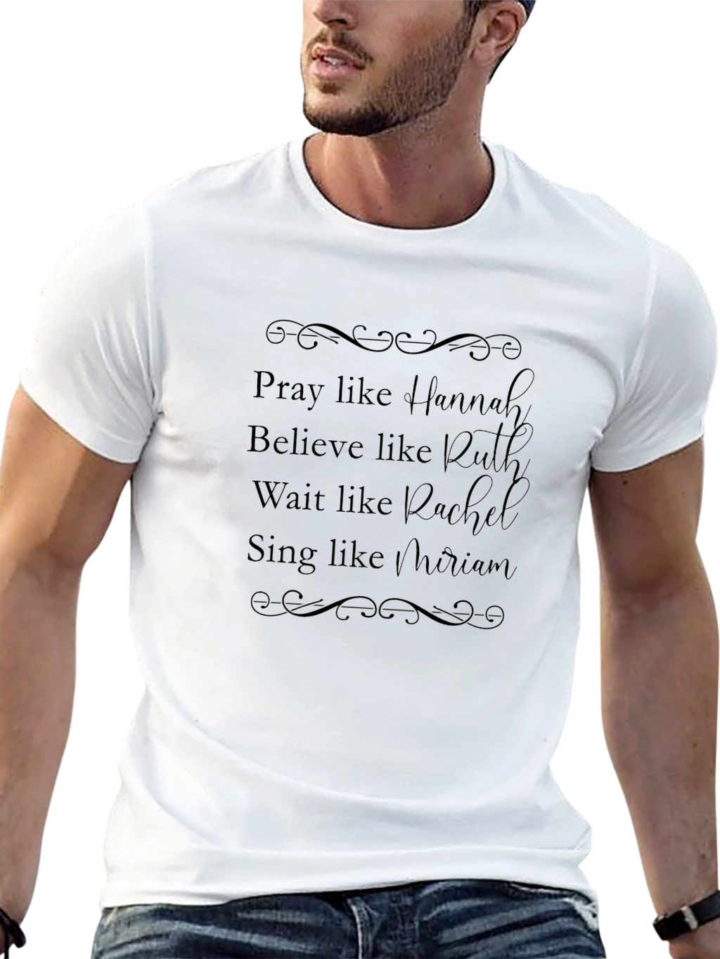 Pray Like Hannah T-Shirt - Christian Womens Tee