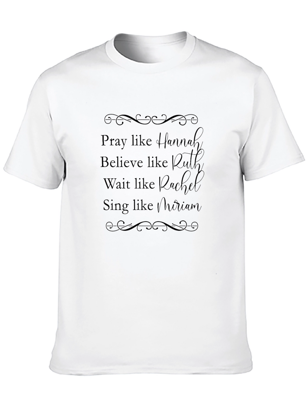 Pray Like Hannah T-Shirt - Christian Womens Tee