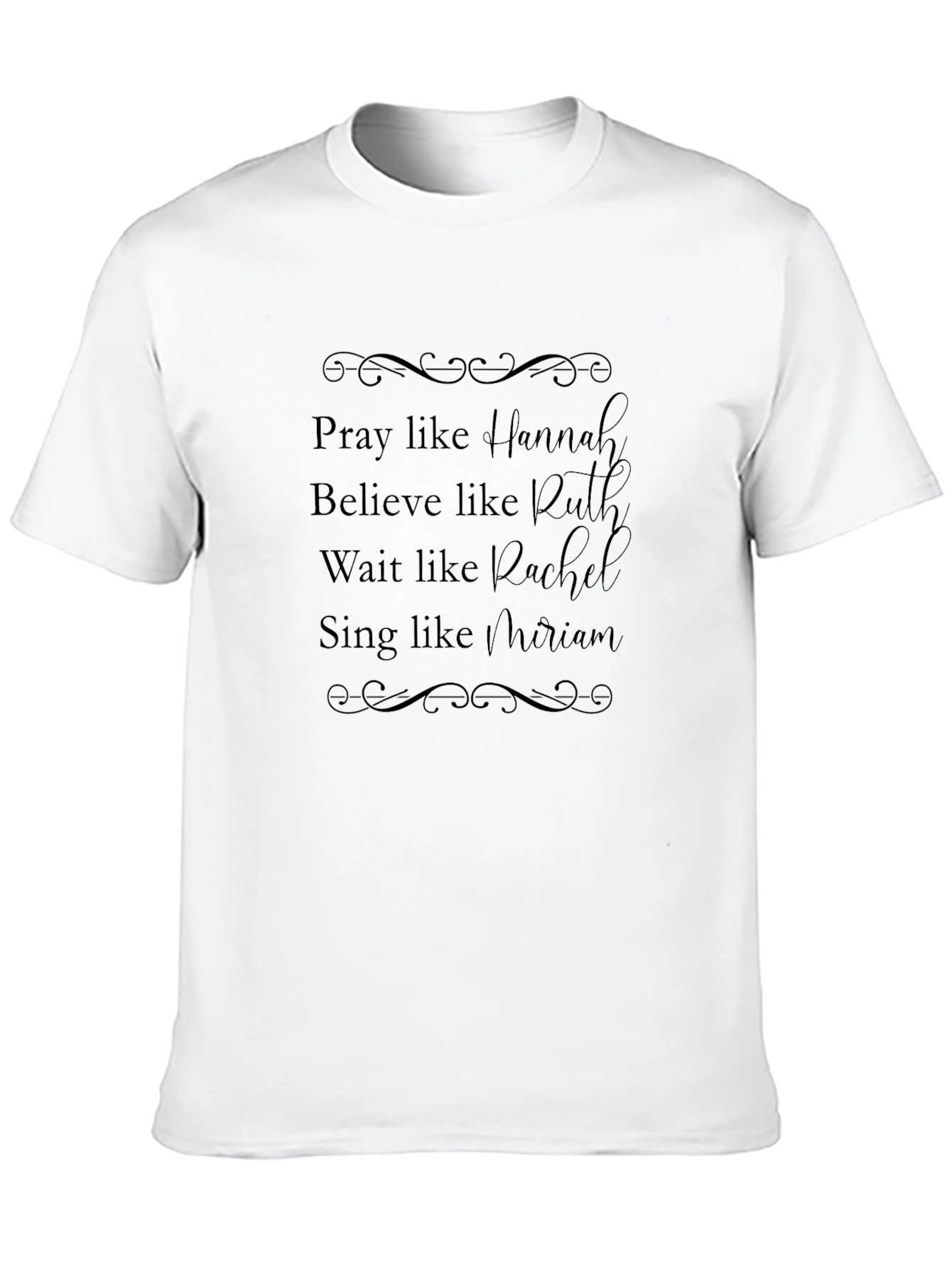 Pray Like Hannah T-Shirt - Christian Womens Tee