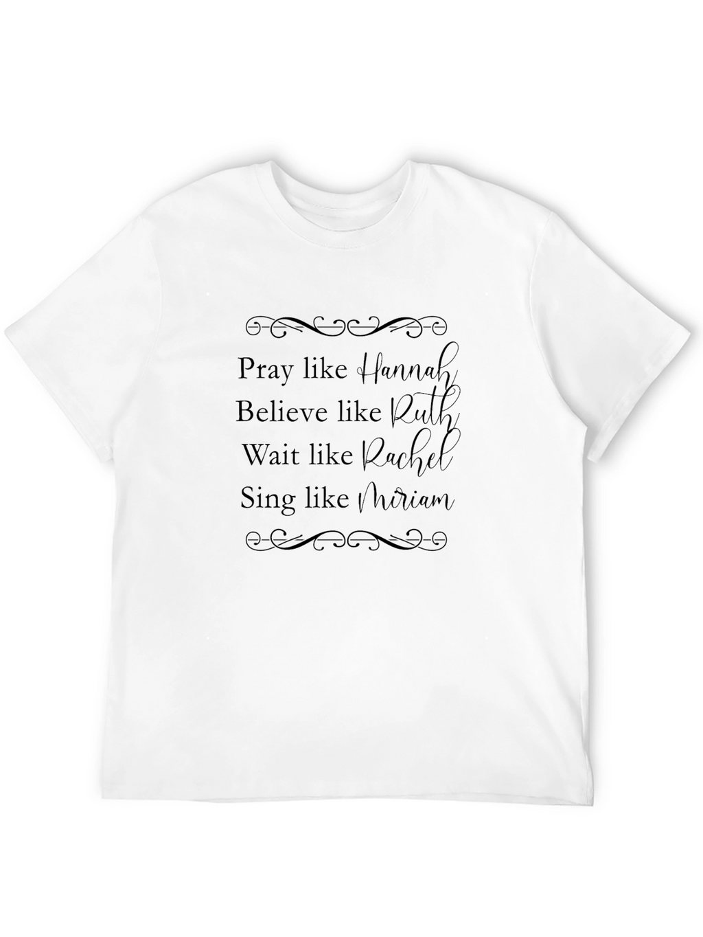 Pray Like Hannah T-Shirt - Christian Womens Tee