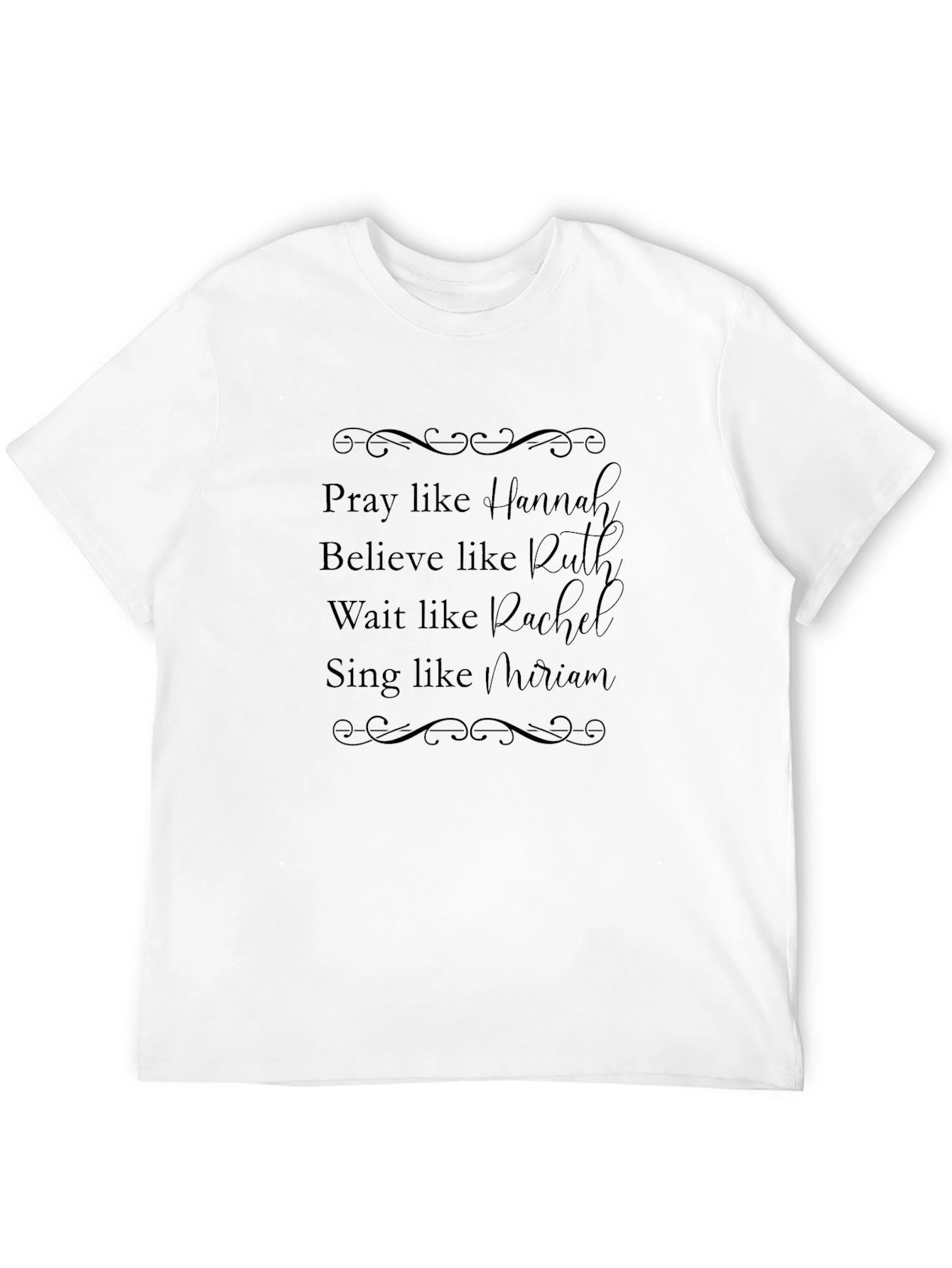 Pray Like Hannah T-Shirt - Christian Womens Tee