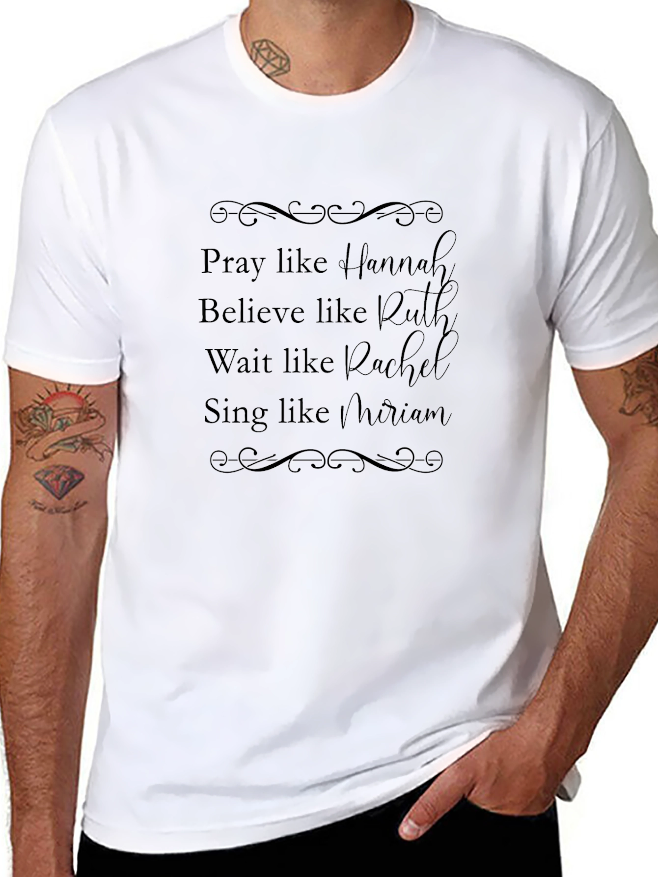 Pray Like Hannah T-Shirt - Christian Womens Tee