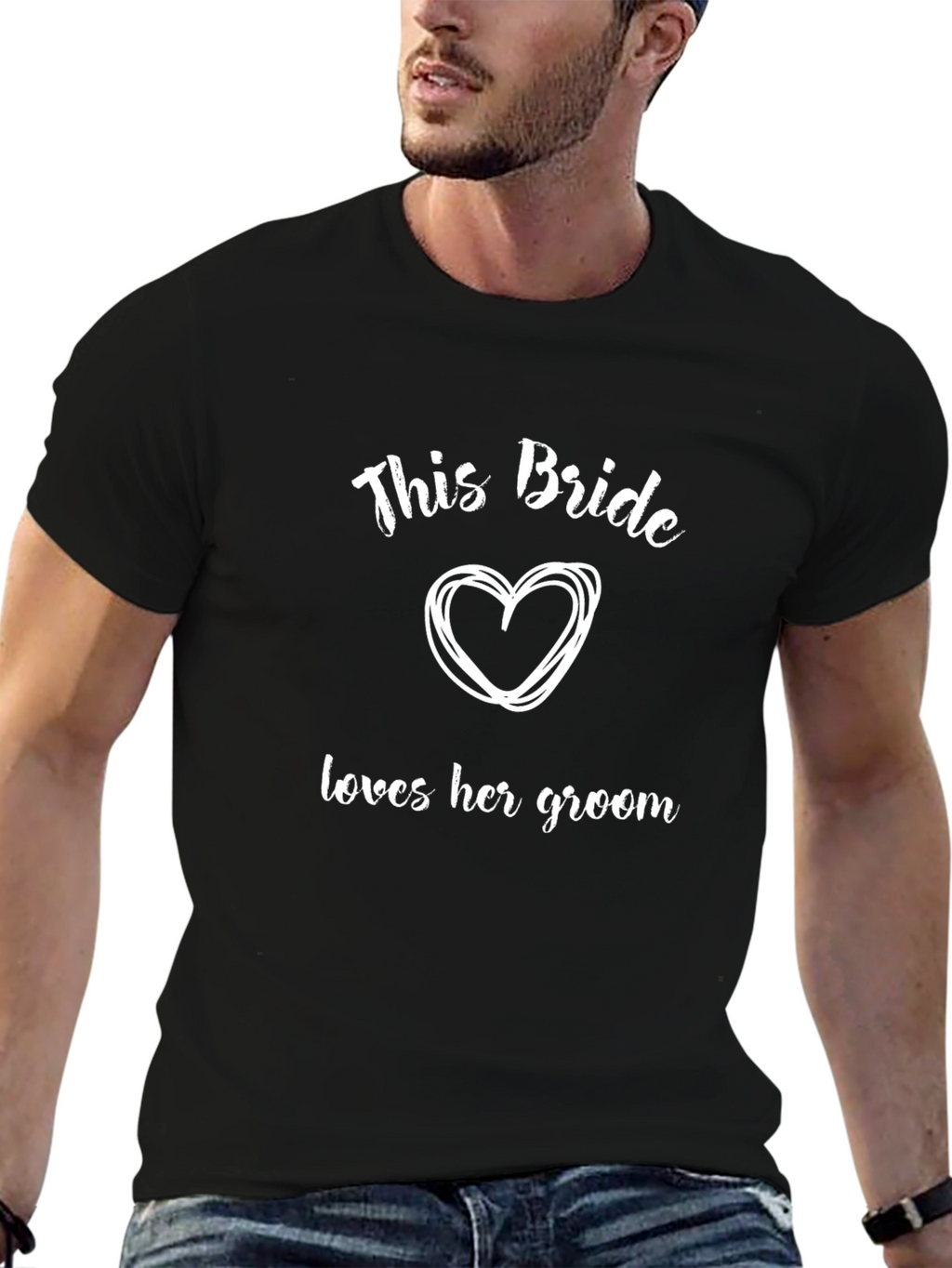 Bride Loves Groom T-Shirt - Wedding Apparel