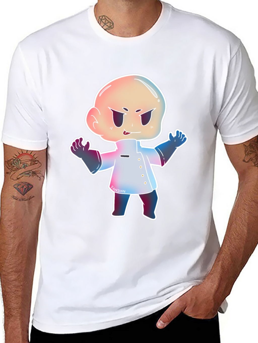 Cartoon Character Graphic T-Shirt