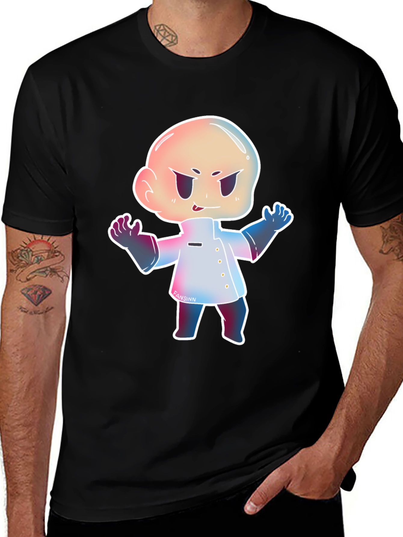 Cartoon Character Graphic T-Shirt