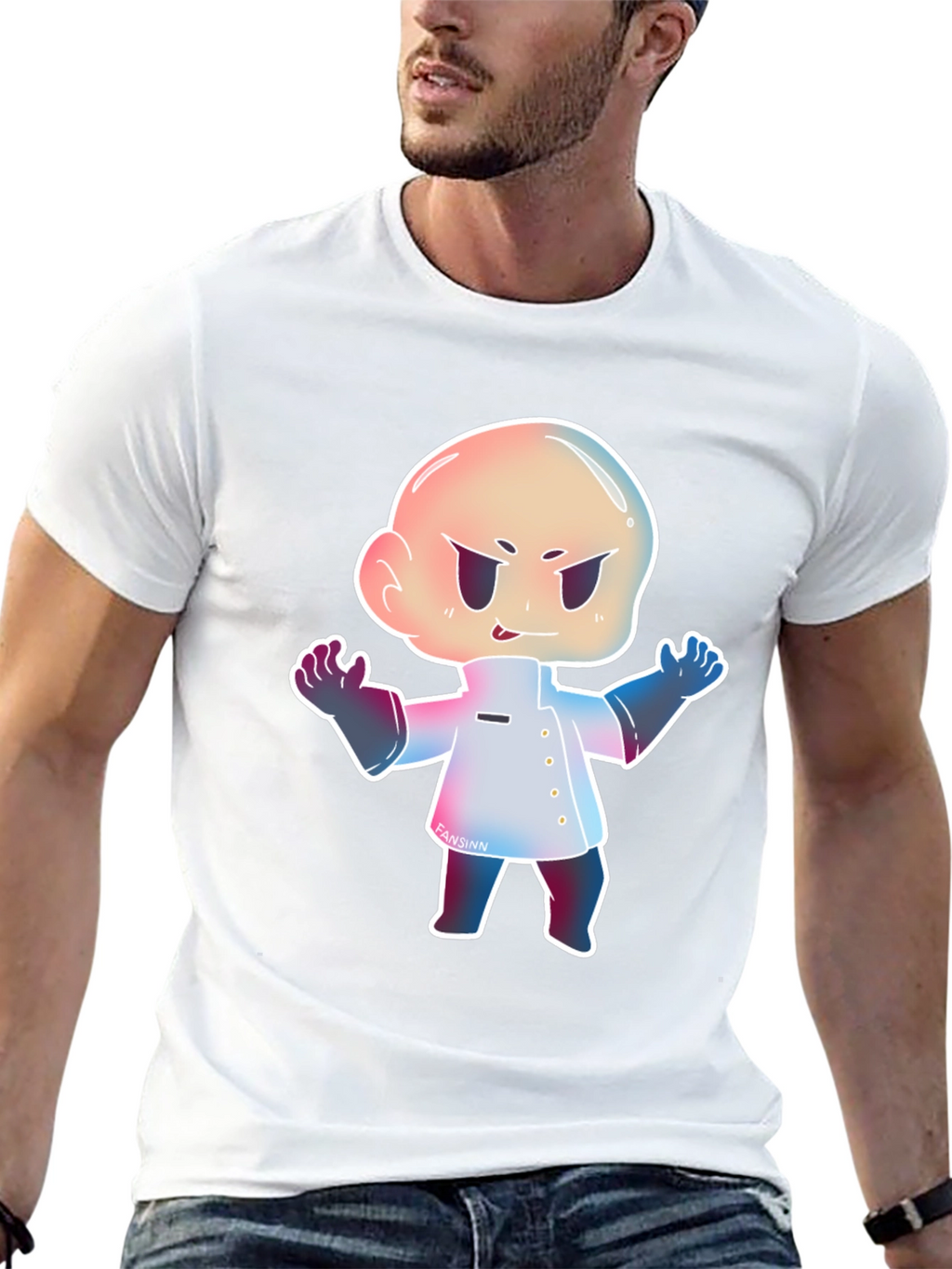 Cartoon Character Graphic T-Shirt