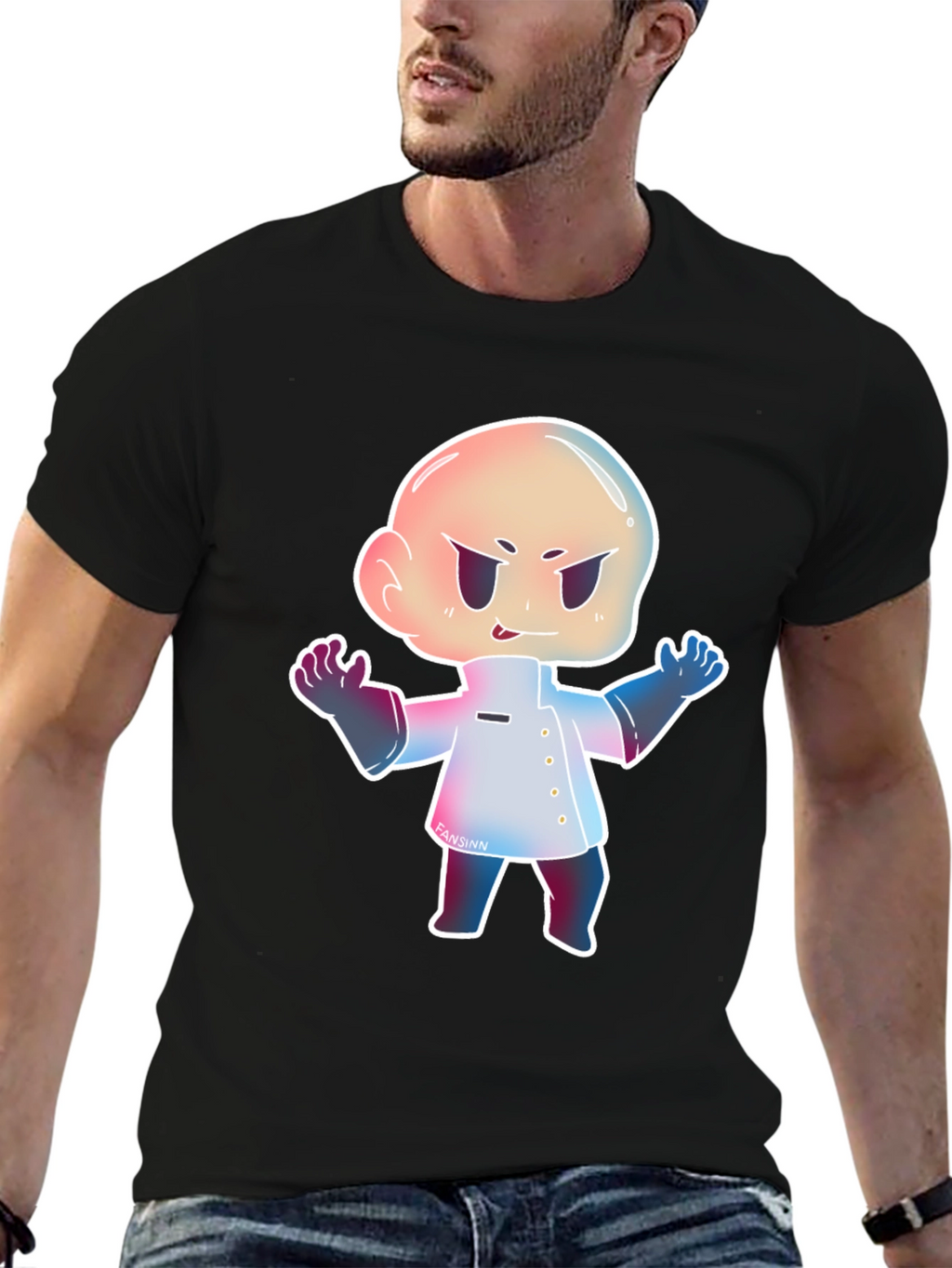 Cartoon Character Graphic T-Shirt