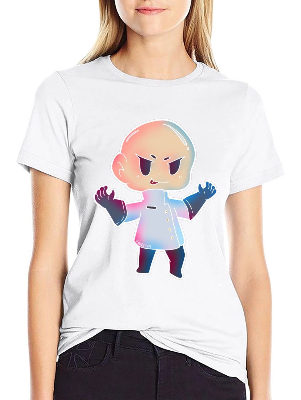 Cartoon Character Graphic T-Shirt