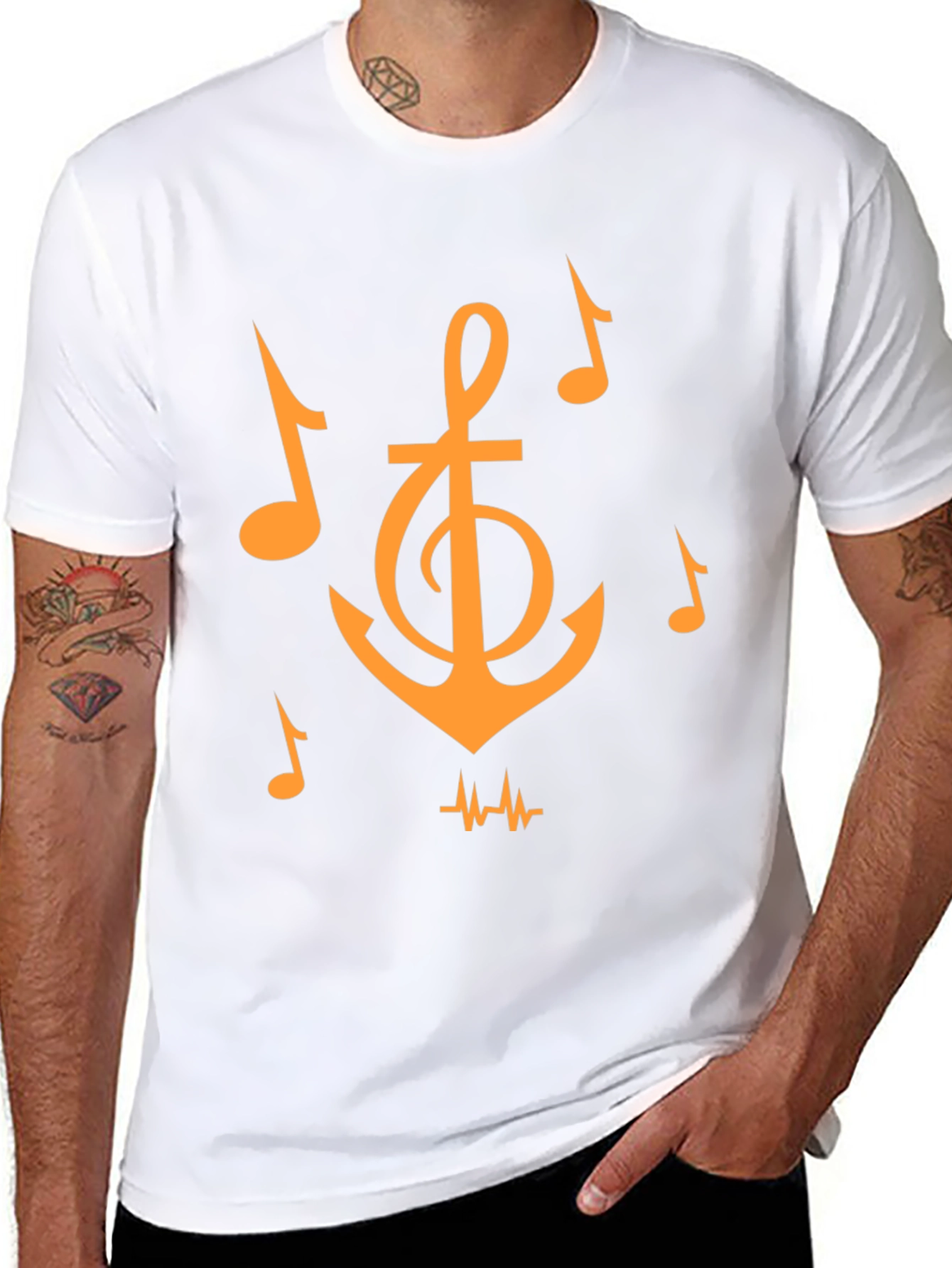 Musical Anchor Graphic Tee