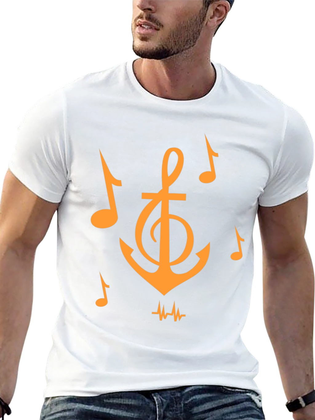 Musical Anchor Graphic Tee