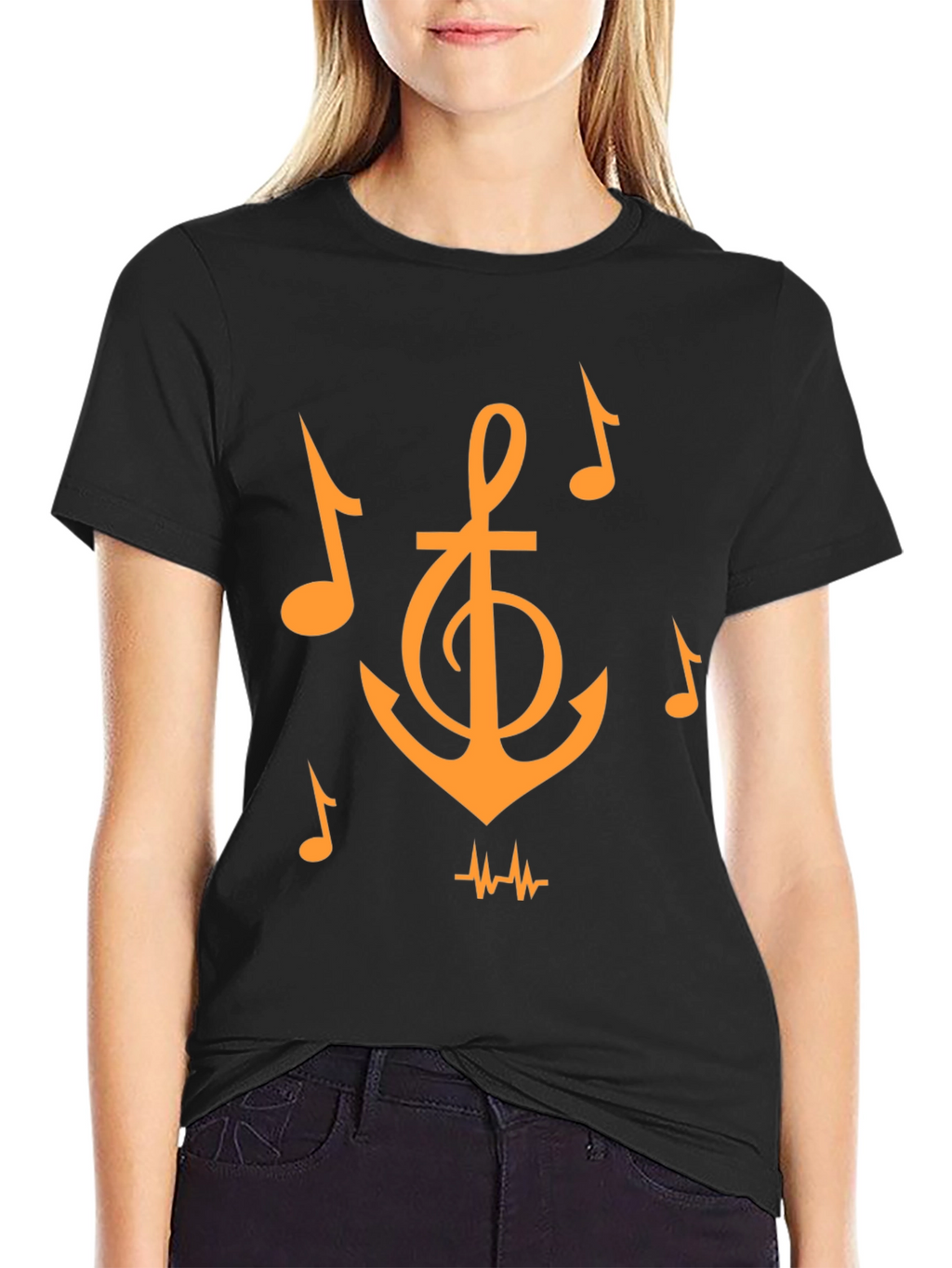 Musical Anchor Graphic Tee