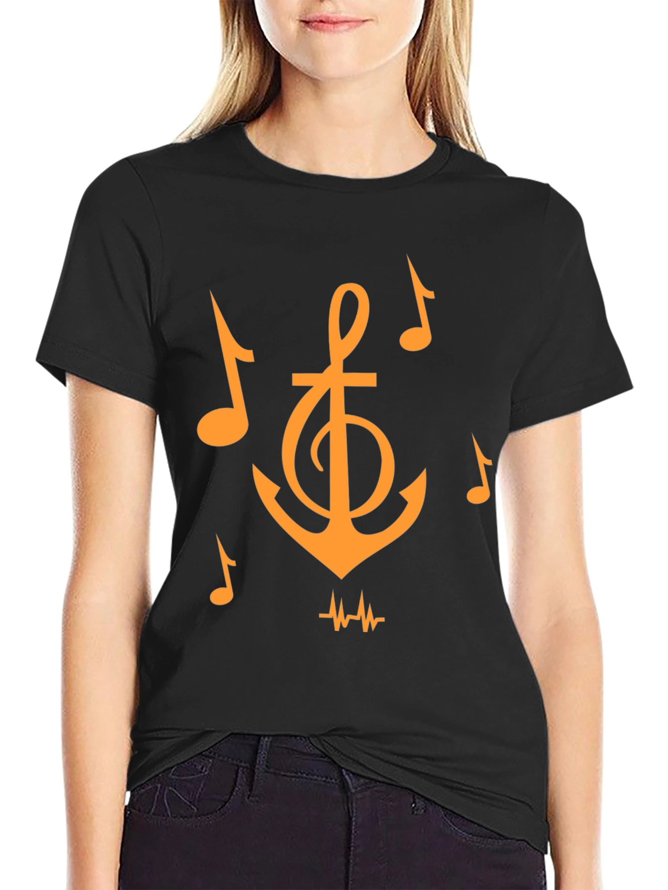 Musical Anchor Graphic Tee