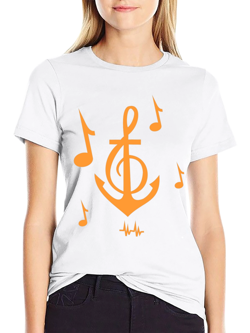 Musical Anchor Graphic Tee