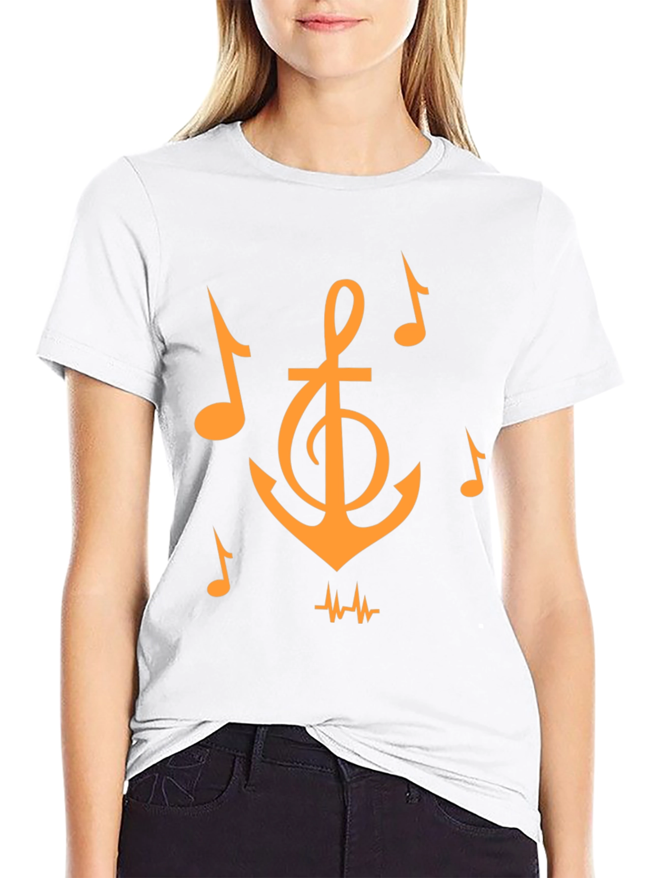 Musical Anchor Graphic Tee