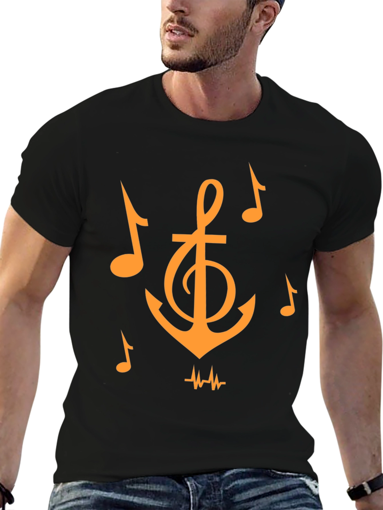 Musical Anchor Graphic Tee