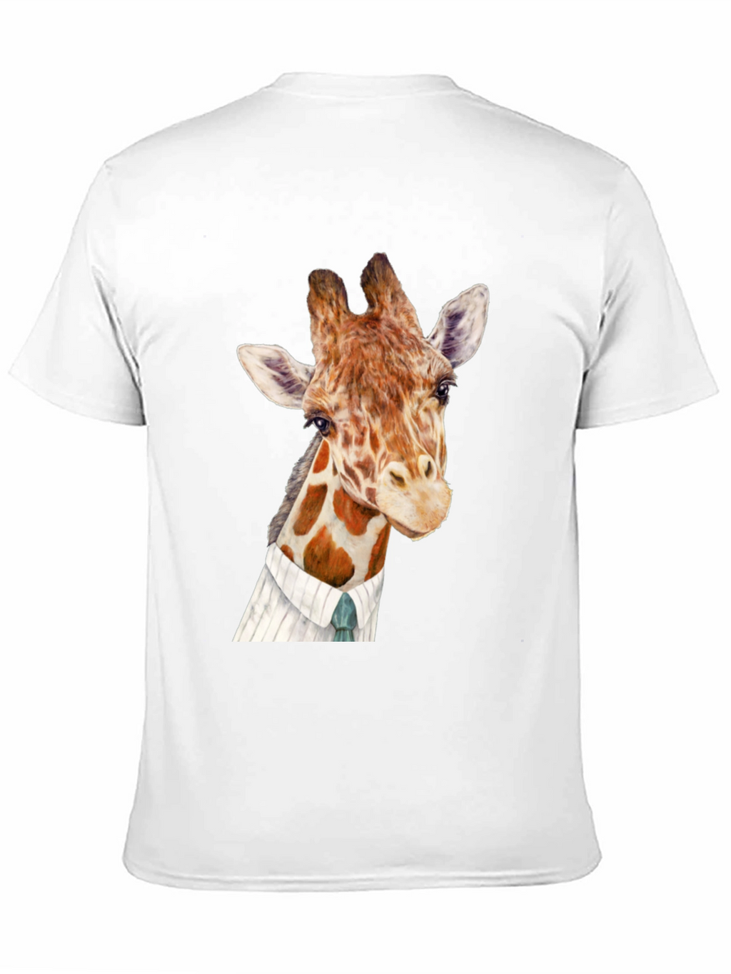 Giraffe in Suit Graphic T-Shirt