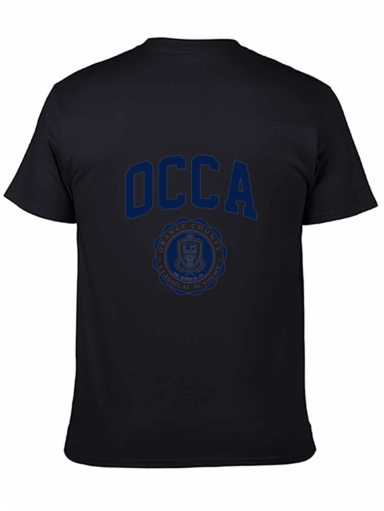 Occa Graphic Tee - Black Cotton Blend