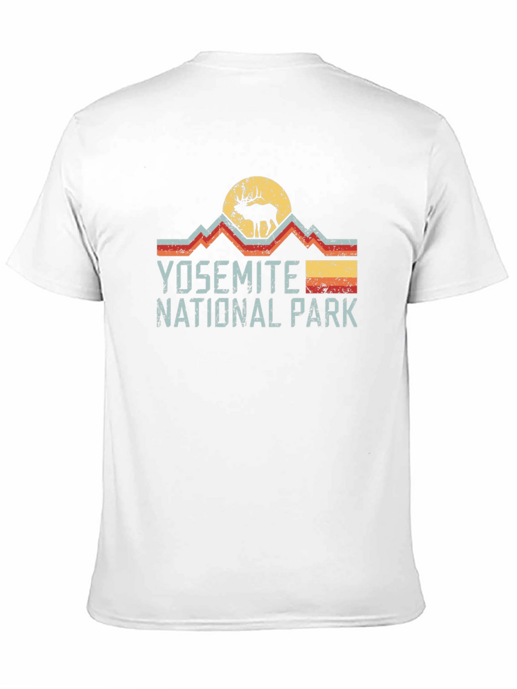 Yosemite National Park Retro Graphic Tee - Black